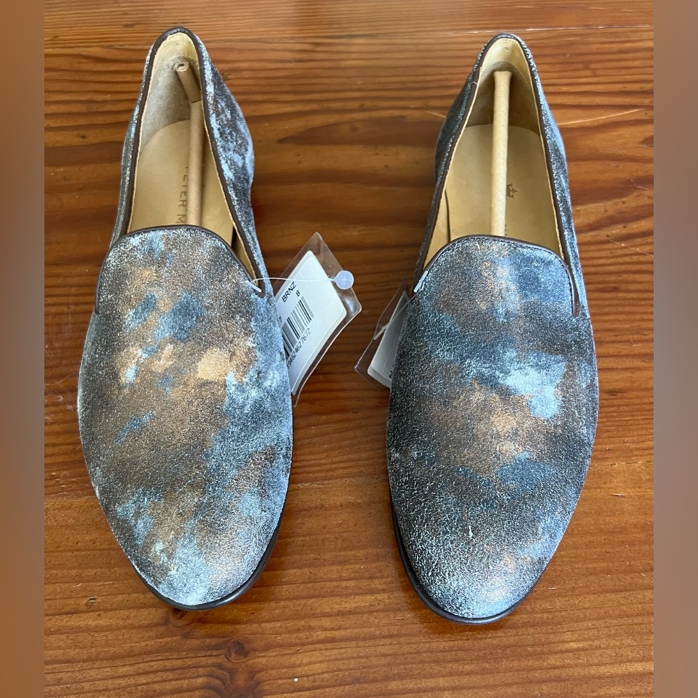 Peter Millar Women’s Marble Slide Loafers NWT